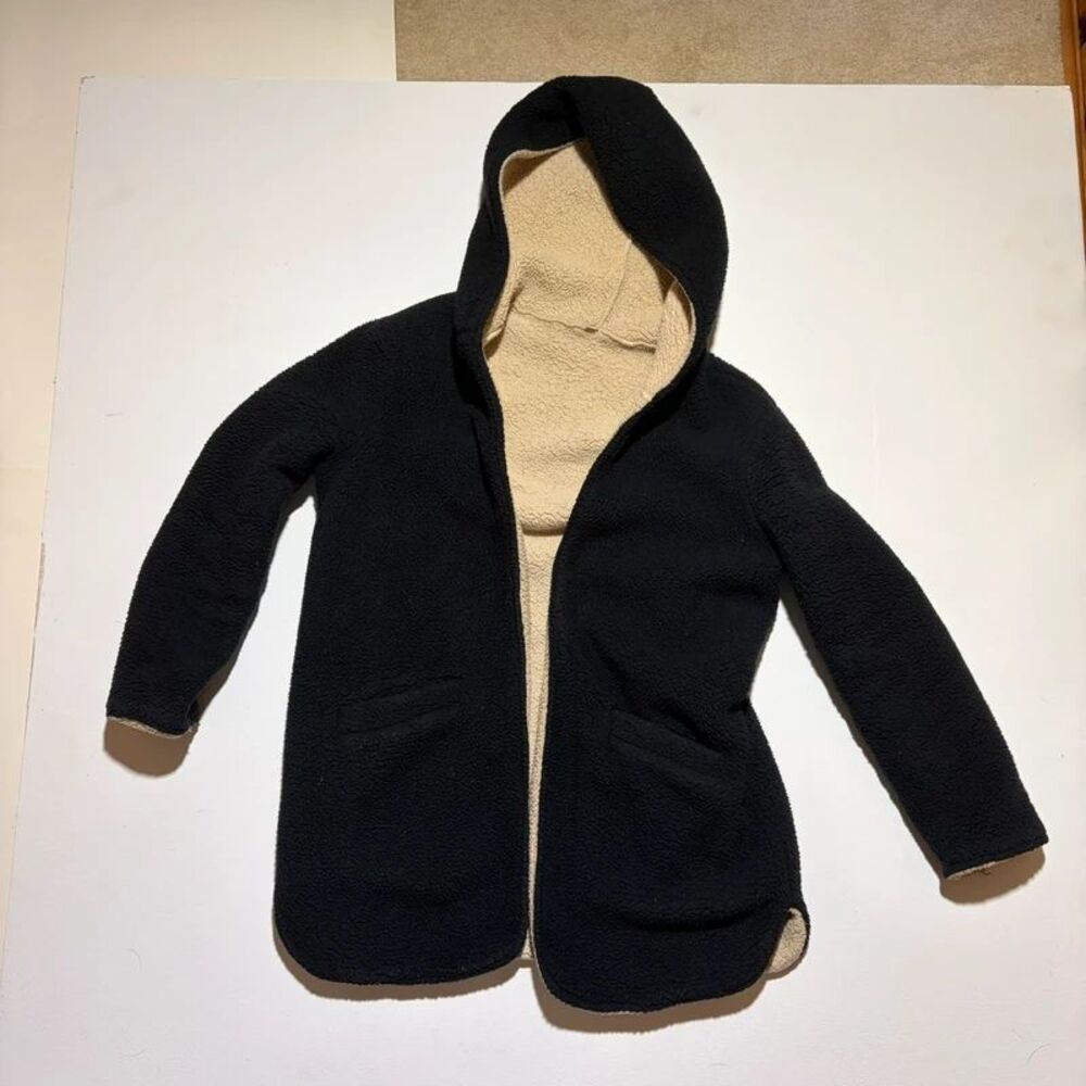 Free People Sherpa Brown and Cream jacket